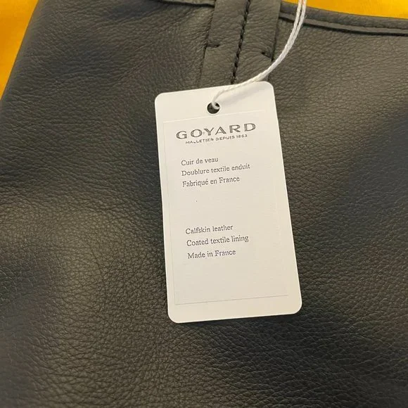 ❌SOLD❌ New GOYARD Anjou Mini Black Reversible Tote - Picture 10 of 16